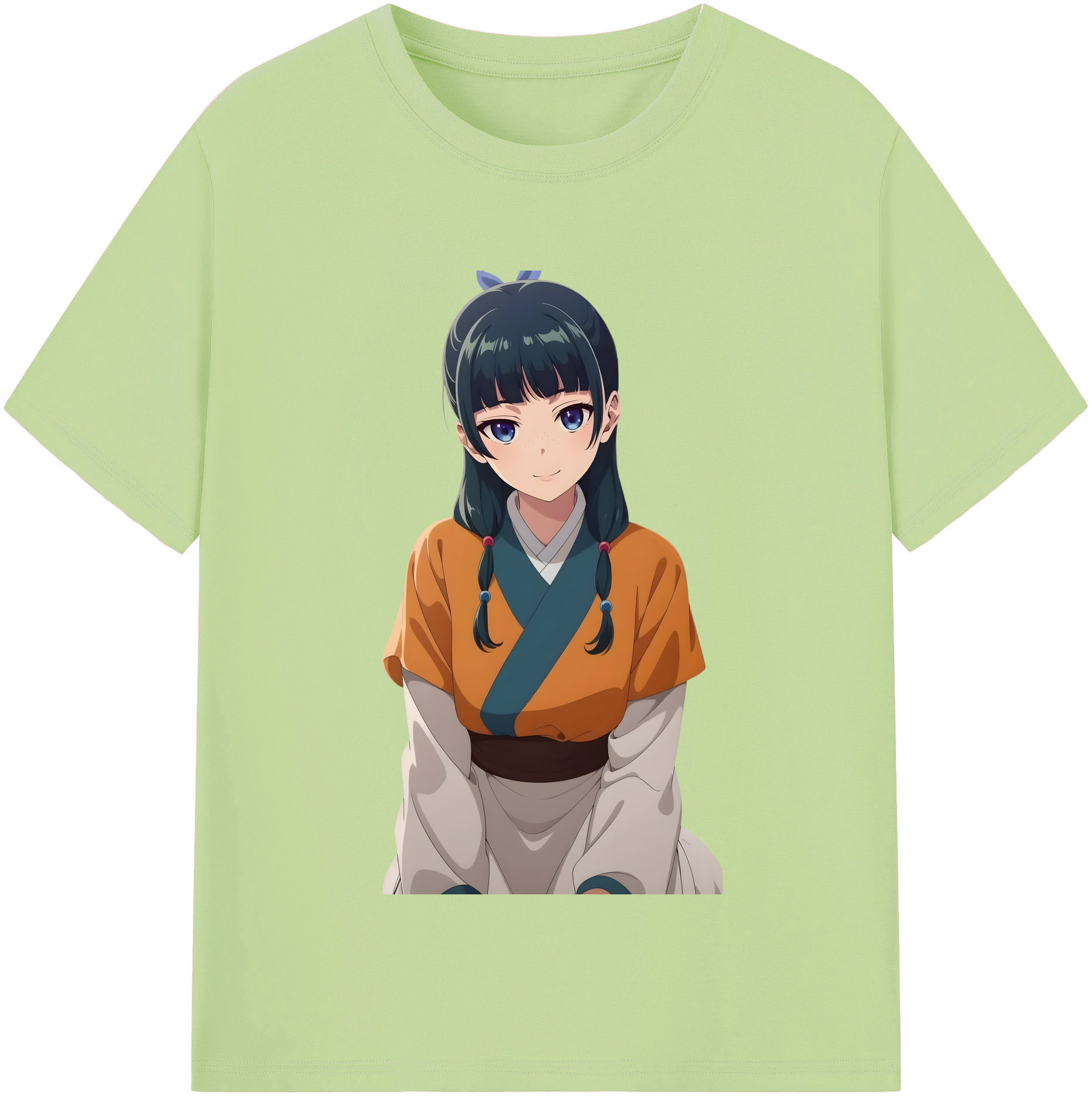 （画像用） 薬屋のひとりごと The Apothecary Diaries 綿100％半袖Tシャツ（フロントプリント）